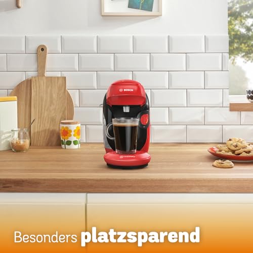 Tassimo Style TAS1103 – Capsule Machine, über 70 Getränke, INTELLIBREW™, 1400W, Rot