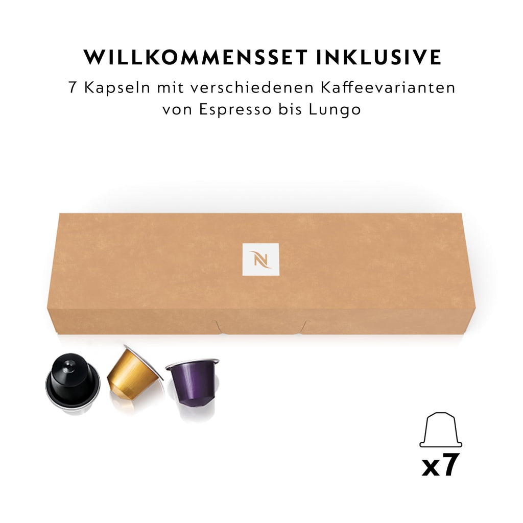 Essenza Mini EN85.BKMT – Capsule Machine, 19 Bar, Mattschwarz