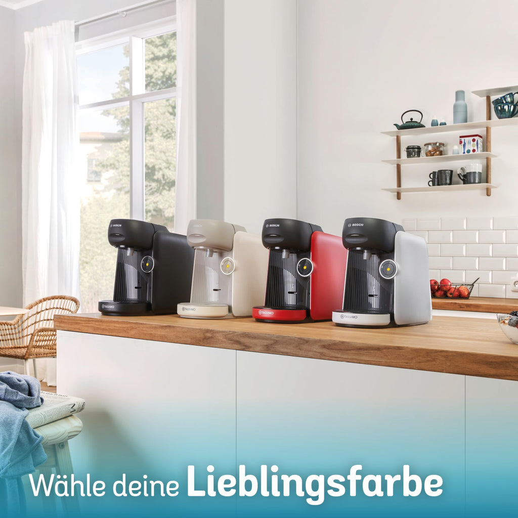 Tassimo Finesse TAS167P – Capsule Machine mit IntensityBoost, über 70 Getränke, 1400W, Creme