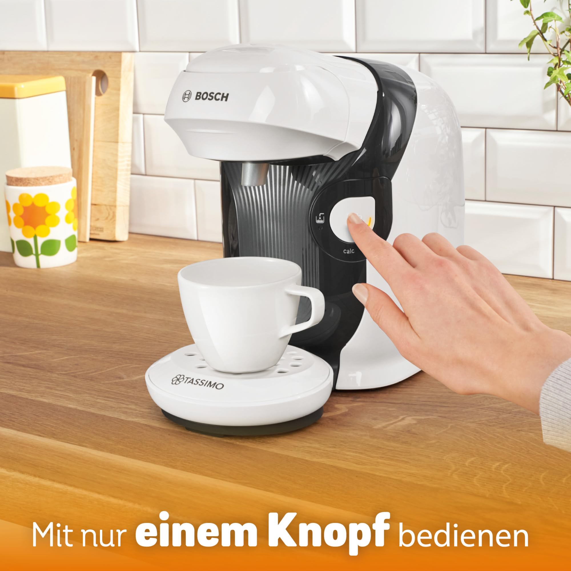 Tassimo Style TAS1104 – Capsule Machine, über 70 Getränke, INTELLIBREW™, 1400W, Weiss