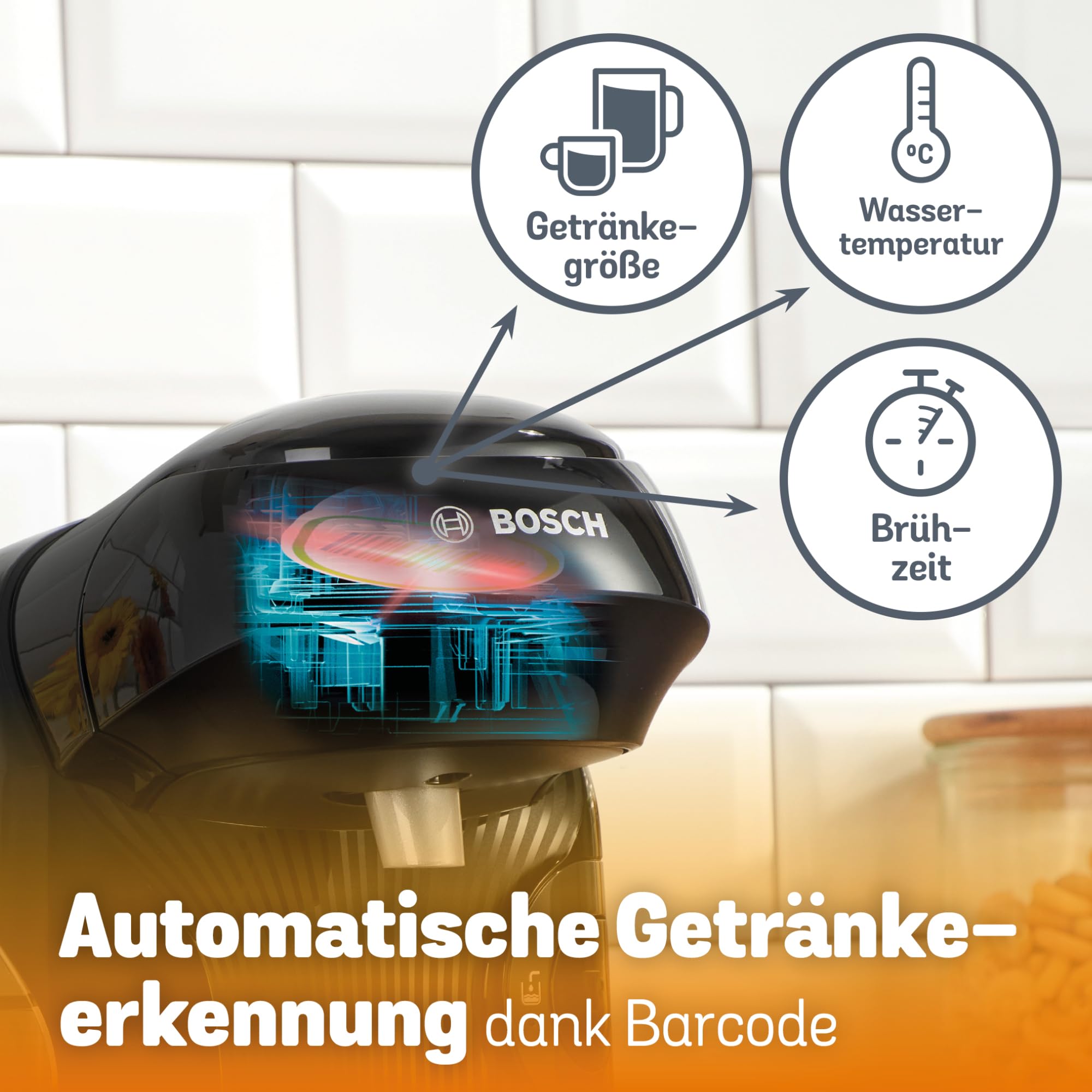 Tassimo Style TAS1102 – Capsule Machine, über 70 Getränke, INTELLIBREW™, 1400W, Schwarz