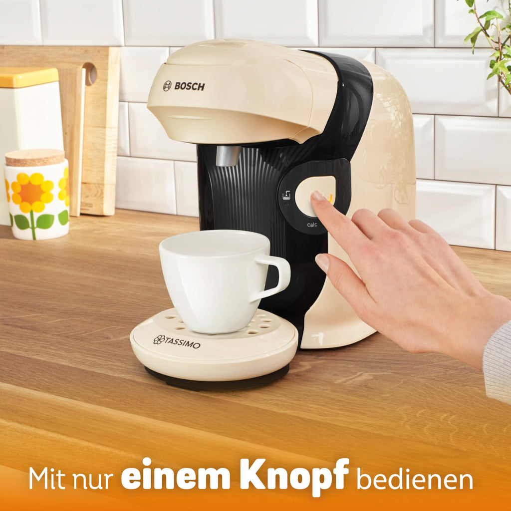 Tassimo Style TAS1107 – Capsule Machine, über 70 Getränke, INTELLIBREW™, 1400W, Creme