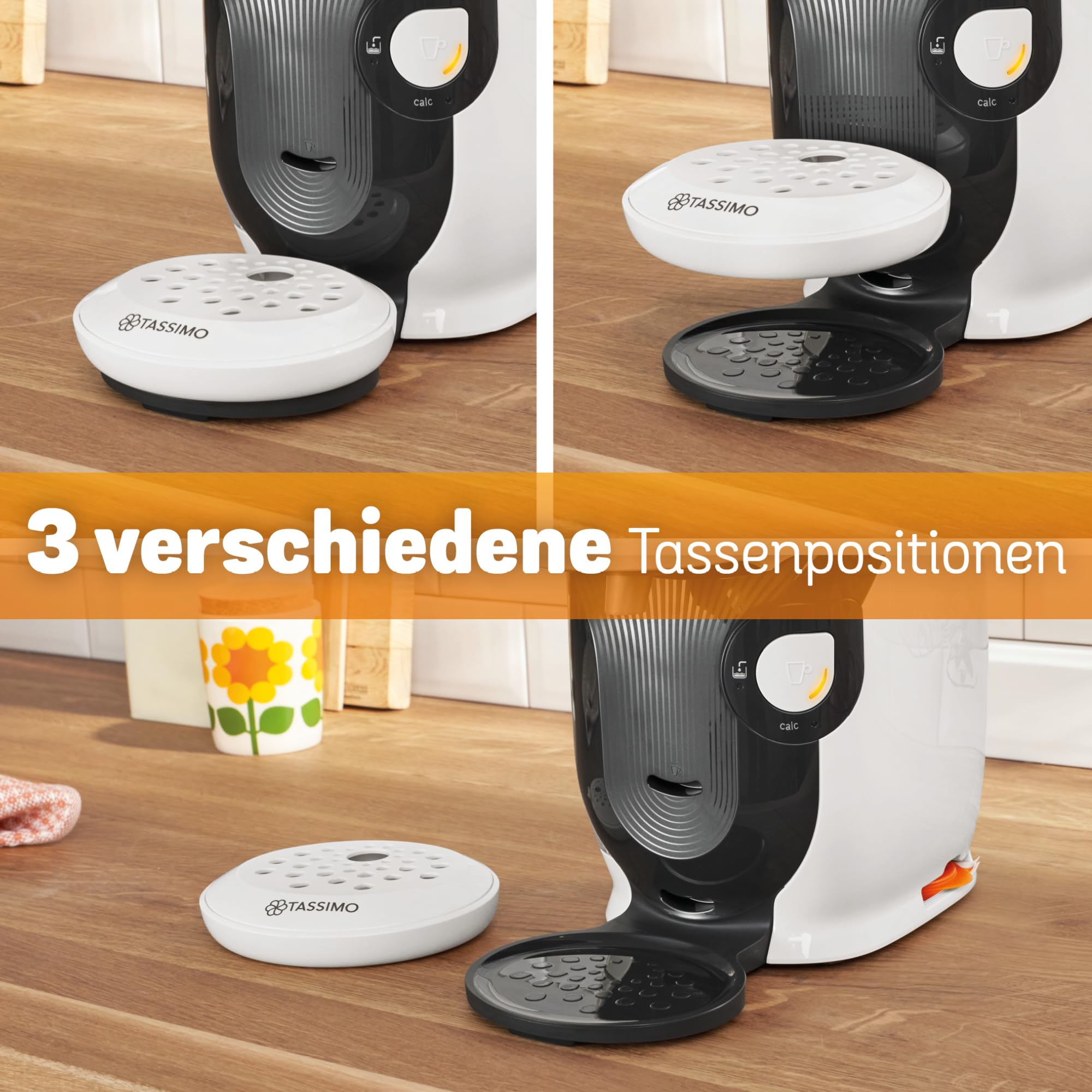 Tassimo Style TAS1104 – Capsule Machine, über 70 Getränke, INTELLIBREW™, 1400W, Weiss