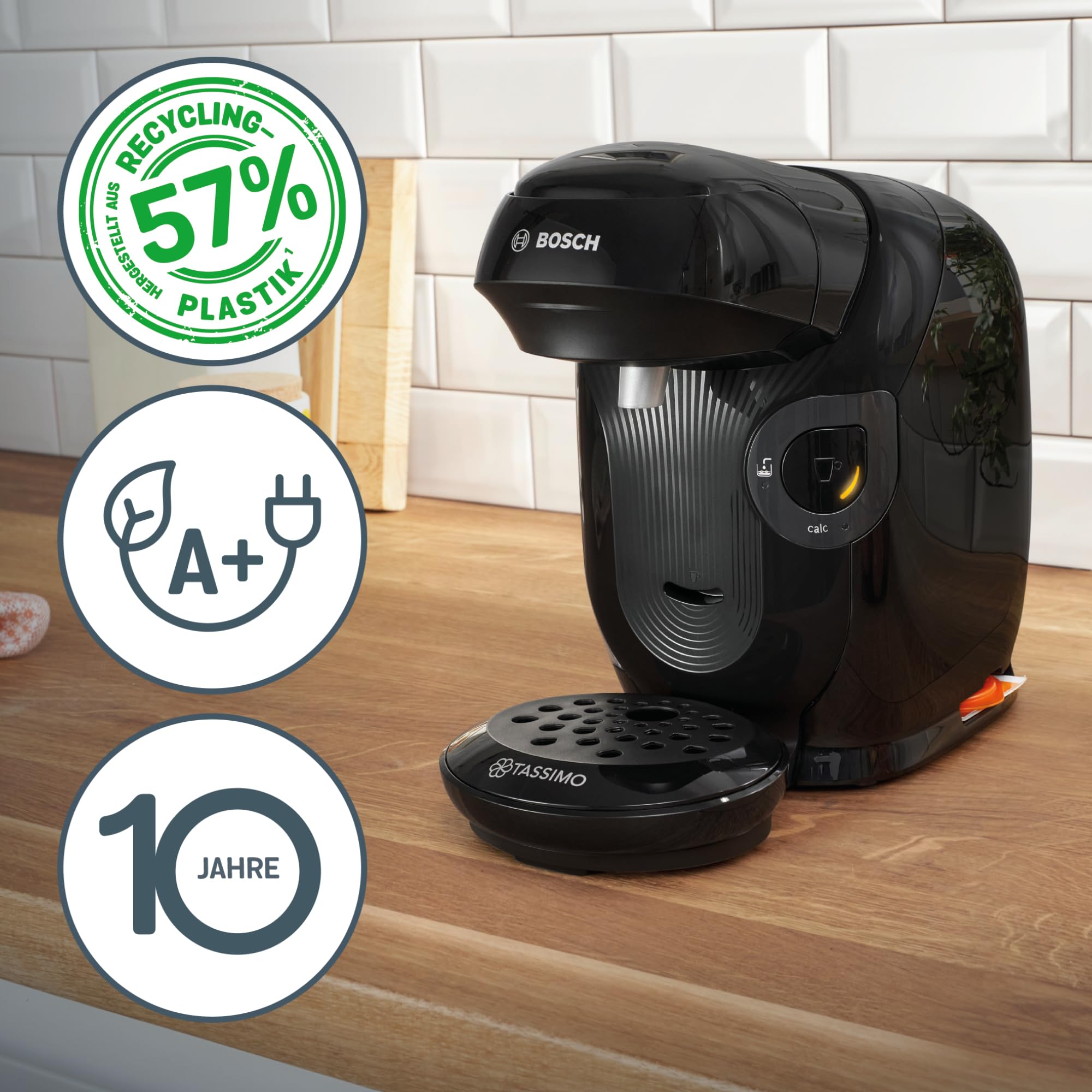 Tassimo Style TAS1102 – Capsule Machine, über 70 Getränke, INTELLIBREW™, 1400W, Schwarz
